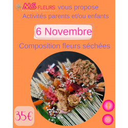 Atelier "COMPOSITION FLEURS...