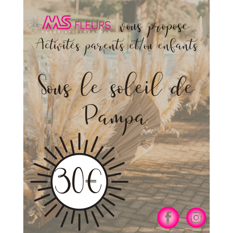 Atelier "Sous le Soleil de Pampa" Mars 2026