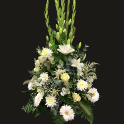 Coussin Conique blanc