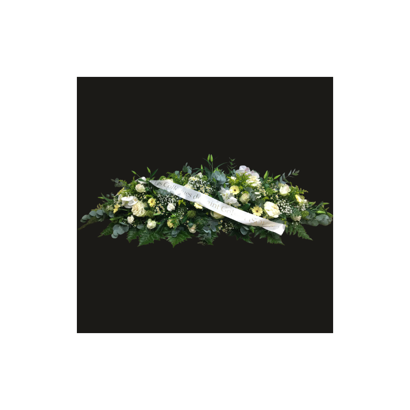 Dessus de Cercueil blanc