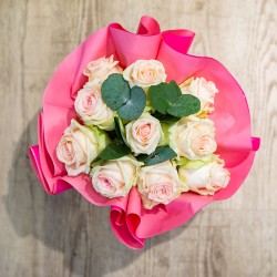 Bouquet de mon Coeur rose