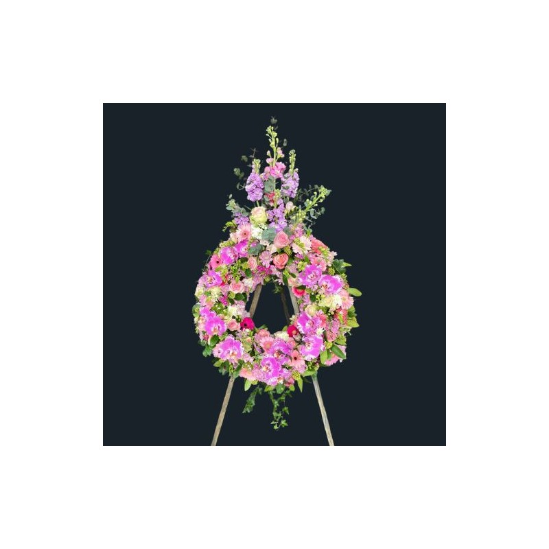 Couronne Fronton rose