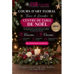 Atelier "Centre de table de Noël" Décembre 2026