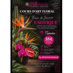 Atelier "Exotique" le 7 Janvier 2027